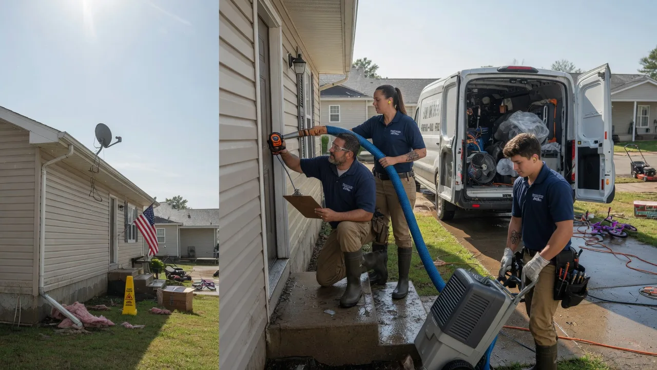 Ceiling Water Damage Restoration in Martinsville, NJ near me
